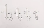 Mustad 2335 Round Bend Sea Hooks 100 Pcs Fishing Choose Size. Fixed Price $14.99.
