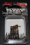 Owner Black Chrome Stinger 2X Treble Hooks 5641-111 Size 1/0 Pack Of. Fixed Price $10.49.