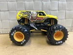 Custom 1:64 Spin Master Bounty Hunter Monster Truck With Split Body Paint Job. Fixed Price $40.00.