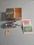 Vintage Nos Pflueger Skilkast 1953 Fishing W/reel Hang Tag,cork Arbor,paper. Fixed Price $60.00.