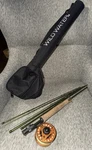 Aventik 8 9 Escape 6-PIECE Fly Rod W/ Maxcatch Reel & Wild Water Carry Case. Fixed Price $99.00.