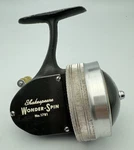 Rare Black Vintage Shakespeare Wonder-spin 1781 Model Fc Fishing Reel. Fixed Price $39.99.