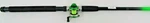 3 Ea Hi-tech Shooting Star 10' Telescopic Crappie Combo W/ G-101G Reel SS-10SC. Fixed Price $65.95.