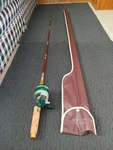 Heddon Mark Iv Rod/reel Combo Scandia 190 Reel/ 1/2' #6305 Fast Tip/case. Fixed Price $189.00.