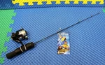 Clam Ice Buster Series 24" Medium Combo Pre-spooled 3 Lb Line Item 9999. Fixed Price $21.99.