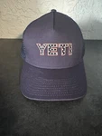 Yeti Mid Pro Trucker Hat Cap Snapback Mens Blue Fishing Net Star Badge Spell Out. Fixed Price $17.88.