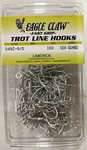 Eagle Claw 049Z 5/0 Fast Grip Trot Line Hooks Limerick 100 Count. Fixed Price $15.99.