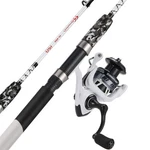 Sougayilang Spinning Reel & 2PC Fishing Rod Combo, Graphite Fiberglass. Fixed Price $79.42.