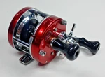 Abu Ambassadeur 4500 High Speed Vintage Red Casting Fishing Reel S/n 771000. Fixed Price $254.96.