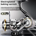 Hasida New X6 Metal Spinning Reel Far Casting Oblique Mouth Shore Fishing. Fixed Price $102.08.