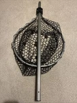 Frabill Landing Net Aluminum Handle Telescoping 17 W Rubber Fishing. Fixed Price $27.00.