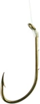 Eagle Claw Lazer Sharp Super Snelled Hook #6 6" Down Eye Bronze 6/PK L739H-6. Fixed Price $11.79.