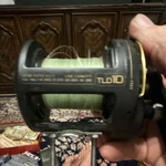 Shimano TLD10 One Piece Graphite Titanium Body Vintage Casting Fishing Reel. Fixed Price $90.00.