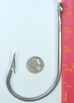 10 7731S 16/0 Ss Shark Wahoo Marlin Big Fishing Hooks Use With Live Bait Lure. Fixed Price $37.16.