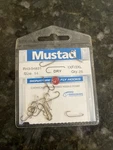 Mustad R43-94831 Dry 1XF/3XL Hooks #14 (qty See Pic). Fixed Price $5.94.