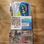 Shakespeare Catch More Fishing Kit Tackle Box, Bait, & Rigging Guide. Fixed Price $20.00.