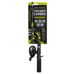Profishiency Pocket Combo 30" Telescopic Fishing Rod Micro Spincast Reel. Fixed Price $25.00.