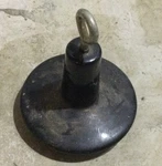 Vintage Bullet Weight Canoe Boat Anchor 10 Lb Mushroom Style Vinyl Coat. Fixed Price $87.82.