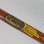 Vtg Shakespeare 84" Wonderod Fishing Pole Brown Spiral Markings Fiberglass Usa. Fixed Price $66.14.
