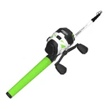 Fishing Rod Combo Telescopic 18.5-6 Ft Spincast Reel Green Zebco Roam Extendable. Fixed Price $74.99.