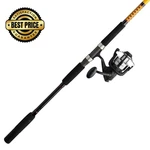 Ugly Stik Bigwater 60 Size Reel - 8' Medium 2PC, Black/red/yellow. Fixed Price $122.98.