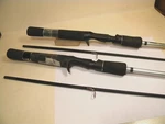 Zebco Authentic Z-glass 33C602MA Medium 6' Casting Rod. Fixed Price $23.99.
