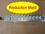 3 Oz Bell Sinker Mold - ( Setup For Swivels ) Aluminum Cnc. Fixed Price $168.00.