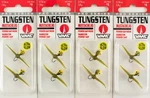 (lot Of 4) Vmc Tungsten Mustache Jig 1/16OZ TMWJ116GYP Glow Yellow Perch AW5209. Fixed Price $29.95.