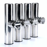 4PCS Boat Stainless Steel Clamp On Fishing Pole Rod Holders For Rails 7/8" To 1". Fixed Price $64.99.