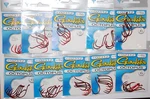 10 Packs Gamakatsu Octopus Size 2/0 02312 Red. Fixed Price $28.95.