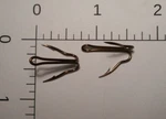 100 Mustad #4 Double Live Bait Hooks Hollow Point Ringed Bronzed Norway 35881. Fixed Price $12.99.