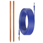 24 Pure Copper Rod,portable Plug Grounding Kit With 50FT Wi.... Fixed Price $60.05.