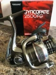 Shimano Syncopate SC-2500FG Spinning Quick Fire Fishing Reel -front Drag Control. Fixed Price $46.99.