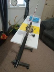 Trolling Fishing Rod Tidewater 6'6" Heavy 30-50LB And Reel Penn 309 Level Wind. Fixed Price $125.00.