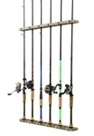 Old Cedar Outfitters 3IN1 Hanging Fishing Rod Storage Rack, On Walls Hor.... Fixed Price $13.95.