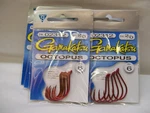 New Gamakatsu # 02312 ( 5 Packs ) Octopus Red Size 2/0 30 Total. Fixed Price $16.97.