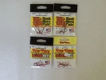 4 Packs Tru Turn Hooks 853ZS Panfish Crappie Size New In Package. Fixed Price $5.00.