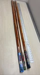 Lot Of 3, B'n'm's Ft Jointed Bamboo Poles 2&3 Piece, Bnms TL82 L123 Read. Fixed Price $100.00.
