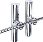2 Pack Boat 316 Stainless Steel Fishing Rod Holder Clamp-on 7/8"-1" Rail Mount. Fixed Price $39.99.