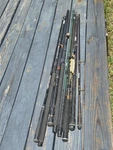Vtg Telescopic Fishing Poles Lot Of 8 Varied Condition Lew's, Cadillac, Cft. Fixed Price $89.50.