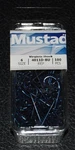100 Mustad 4011E Blue Virginia Size Hooks Turned Down Eye 4011DBU-06 Tautog. Fixed Price $14.49.