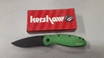Kershaw Blur 1670SPGRN Green Spider Web CPM154 Knife New In Box. Fixed Price $264.99.
