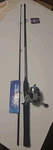 Shakespeare Synergy Steel Fishing Rod & Reel Pre Spooled Medium 2 Pcs 6'. Fixed Price $40.00.