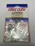 Eagle Claw 066NA 2X Long Plain Shank Hook Nickel Size 4. Fixed Price $6.97.