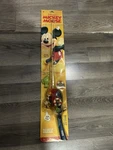 Zebco Disney Mickey Mouse Deluxe Spincast Combo Rod Reel Line Practice Plug Kids. Fixed Price $39.99.