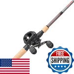 Ugly Stik 66 Elite Baitcast Fishing Rod And Reel Casting Combo Tech. Fixed Price $232.67.