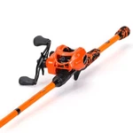 Sougayilang Fishing Rod Reel 6'10''-MEDIUM, Cast-orange-right Hand. Fixed Price $90.95.