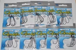 10 Packs Gamakatsu 1/0 Offset Shank Worm Hook 07411 Soft Plastic 6 Per. Fixed Price $24.95.
