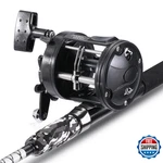 Sougayilang Conventional Reel And Fiberglass Fishing Rod Combo Medium Heavy For. Fixed Price $81.06.