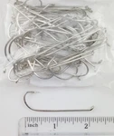 Mustad Hooks 92616-2/0-50 Long Shank Offset Up Eye Saltwater Fly Downpacked. Fixed Price $7.18.